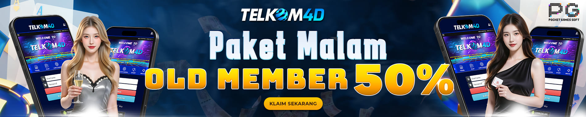 BONUS PAKET MALAM OLDMEMBER 50%